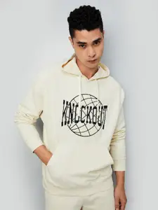 max Men Typography Printed Sweatshirt