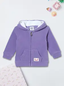 max Girls Long Sleeves Hooded Sweatshirt