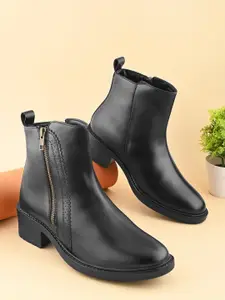 The Roadster Lifestyle Co Women Block-Heeled Boots