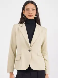 Styli Notched Lapel Single Breasted Blazers