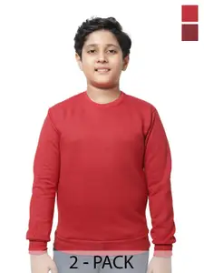 BAESD Boys Pack of 2 Round Neck Long Sleeves Sweatshirt