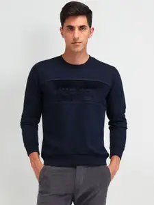 Arrow Sport Men Printed Long Sleeves Sweatshirt