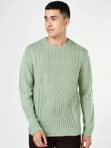 BYFORD by Pantaloons Men Cable Knit Pullover
