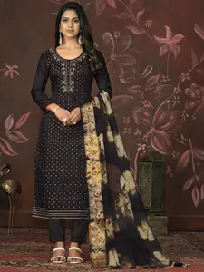 Maroosh Embellished Unstitched Dress Material