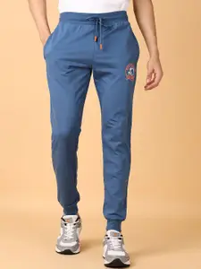 V-Mart Men Cotton Mid-Rise Joggers