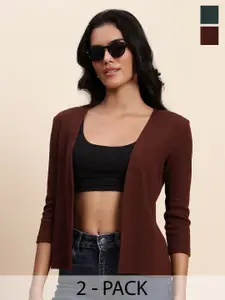 UnaOne Pack Of 2 Pure Cotton Shrug