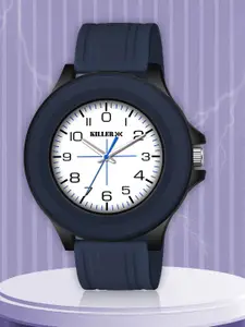 Killer Men Printed Dial & Straps Analogue Watch Timewear 0202BW
