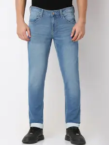 SPYKAR Men Cotton Slim Fit Low-Rise Stretchable Jeans