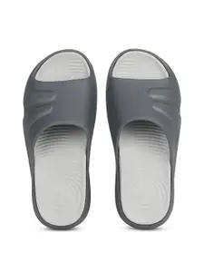 Aqualite Men Buckle Strap Solid Casual Sliders