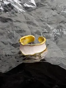 MYKI Gold-Plated Adjustable Finger Ring