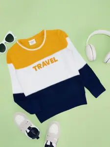 Pantaloons Junior Boys Typography Pullover