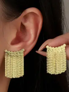 SALTY Contemporary Tasselled Drop Earrings