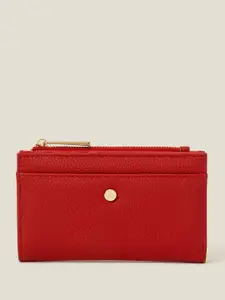 Accessorize Women Faux Leather Medium Slimline Wallet