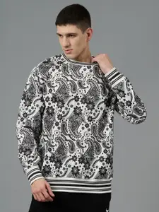 GO DEVIL Men Printed Pullover Sweatshirt