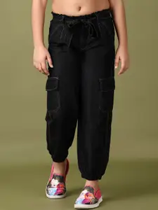 V-Mart Girls Cotton Denim Mid-Rise Regular Fit Jeans