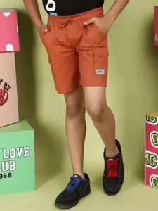 V-Mart Boys Mid-Rise Cotton Shorts