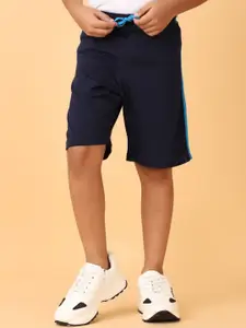V-Mart Boys Cotton Mid-Rise Above Knee Shorts
