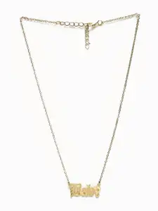 YouBella Gold-Plated Necklace