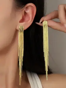 SALTY Contemporary Tassel Temptation Drop Earrings