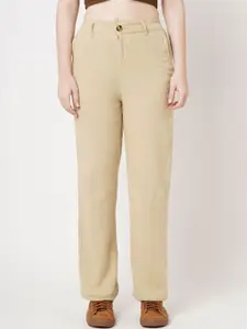 Kraus Jeans Women Straight Fit High-Rise Cotton Jeans