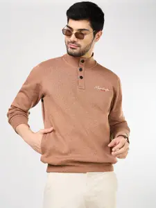 BYFORD by Pantaloons Men High Neck Pullover Sweatshirt