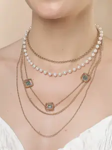 Bohey by KARATCART Gold-Plated Necklace