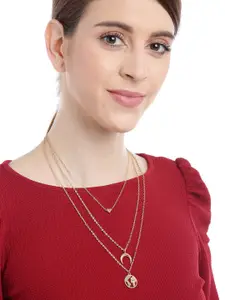 YouBella Gold-Plated Necklace