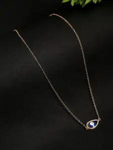 YouBella Gold-Plated Artificial Stones Studded Necklace