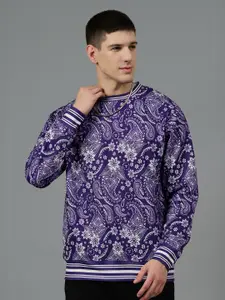 GO DEVIL Men Printed Pullover Sweatshirt