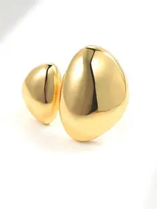 MYKI Gold-Plated Adjustable Finger Ring