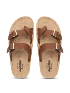 Aqualite Men One Toe Flats With Buckles