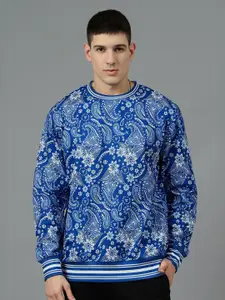 GO DEVIL Men Printed Pullover Sweatshirt