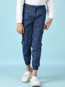 V-Mart Boys Cotton Regular Fit Cargos Trousers