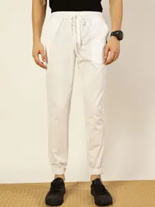 Thomas Scott Men Cotton Smart Slim Fit Easy Wash Joggers Trousers