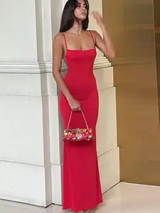 StyleCast Women Bodycon Maxi Dress