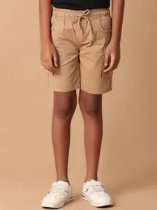 V-Mart Boys Cotton Mid-Rise Above Knee Shorts
