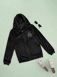 Pantaloons Junior Girls Long Sleeves Hooded Sweatshirt