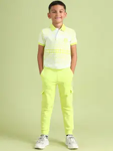 U.S. Polo Assn. Kids Boys Mid-Rise Joggers