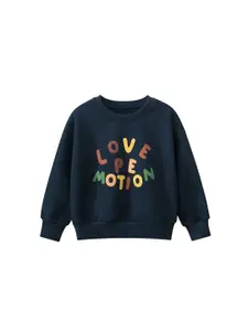 StyleCast x Revolte Boys Printed Cotton Sweatshirt
