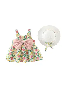 StyleCast x Revolte Girl's Floral Printed Fit - Flare Dress