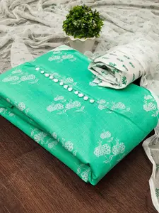 MANVAA Floral Printed Unstitched Dress Material