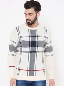 Duke Men Checked Pullover