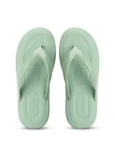 Aqualite Women Self Design Thong Flip-Flops