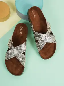 Lavie Women Open Toe Flats with Buckles