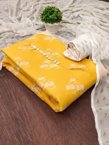 MANVAA Floral Printed Unstitched Dress Material