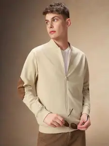 Dennis Lingo Men Mandarin Collar Long Sleeves Sweatshirt