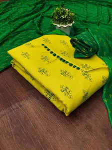 MANVAA Ethnic Motifs Printed Unstitched Dress Material