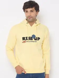 Duke Men Graphic Printed Long Sleeves Hooded Sweatshirt