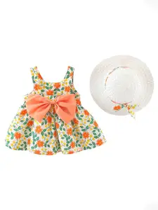 StyleCast x Revolte Girls Floral Printed A-Line Dress