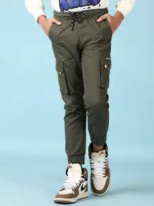 V-Mart Boys Regular Fit Cotton Cargo Trouser